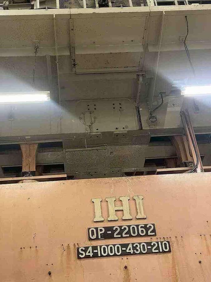 Used 1000 tons Press Sheet Stamping Mechanical IHI