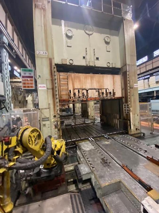 Used 1000 tons Sheet Stamping Line Mechanical Hitachi