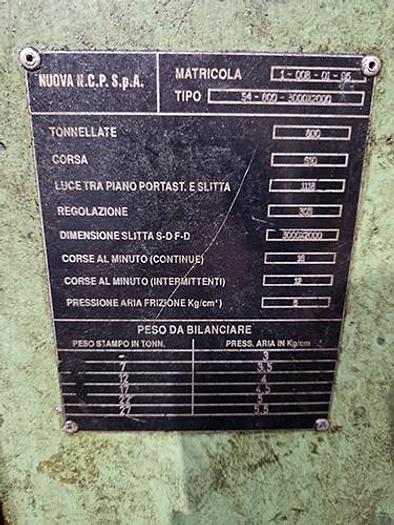 Used Press Sheet Stamping Mechanical Mecfond