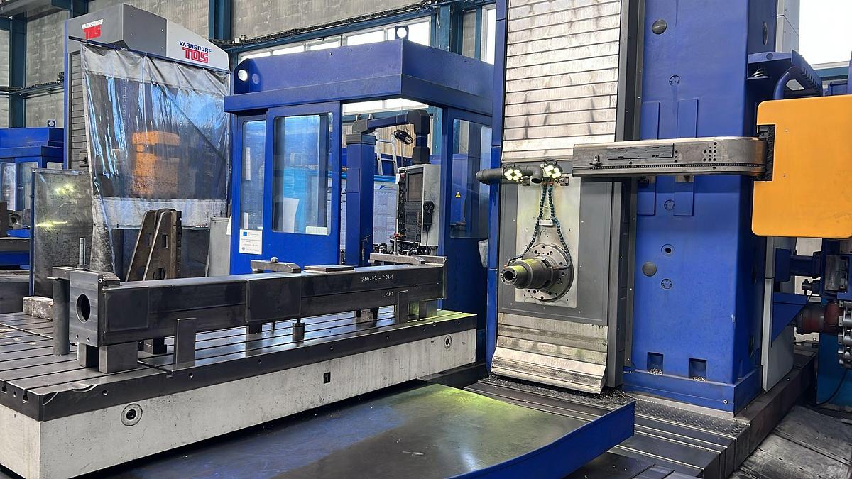 Used Borer Horizontal Table Type CNC Tos WHQ13