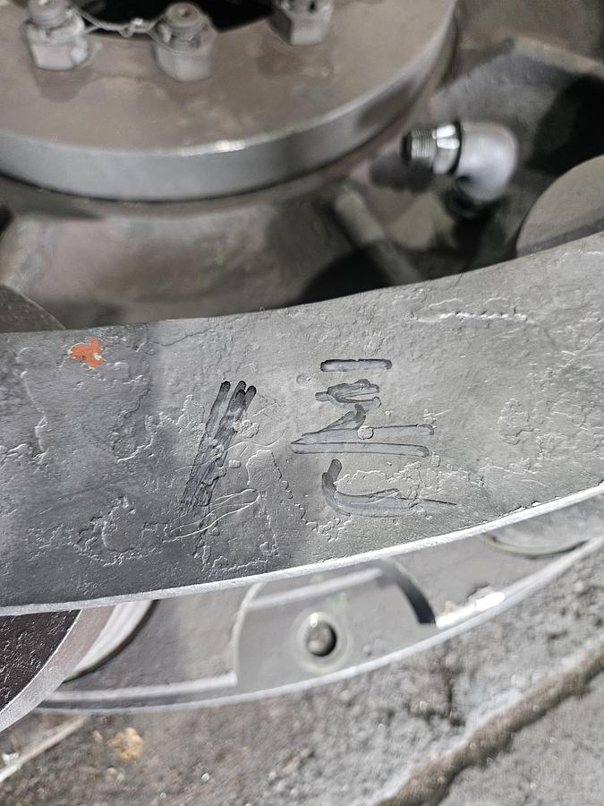 Used 2500 tons Press Hot Forging TMP Voronezh K8544