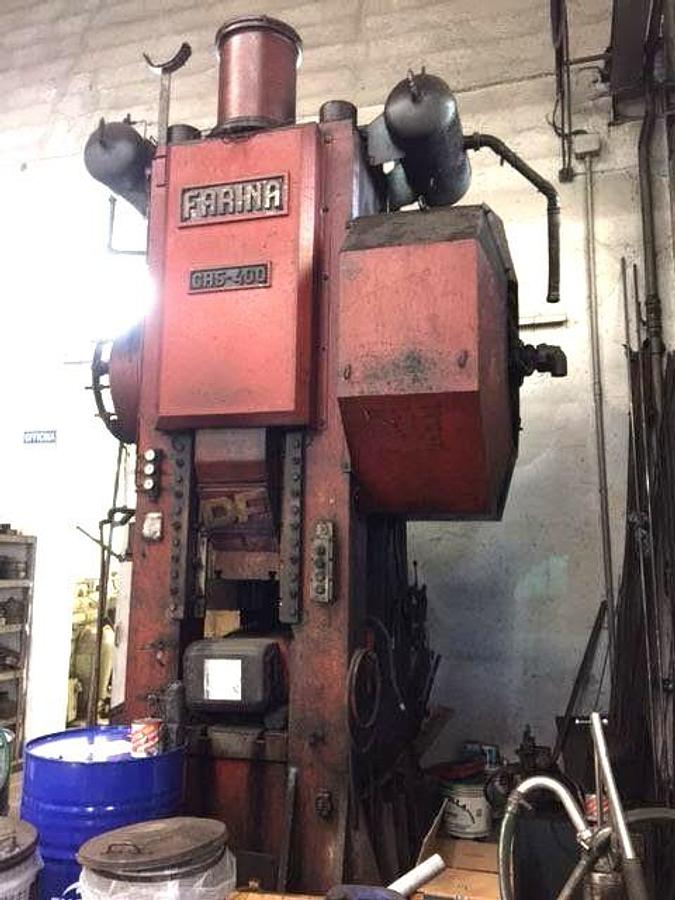 Used 400 tons Press Hot Forging Farina GAS400