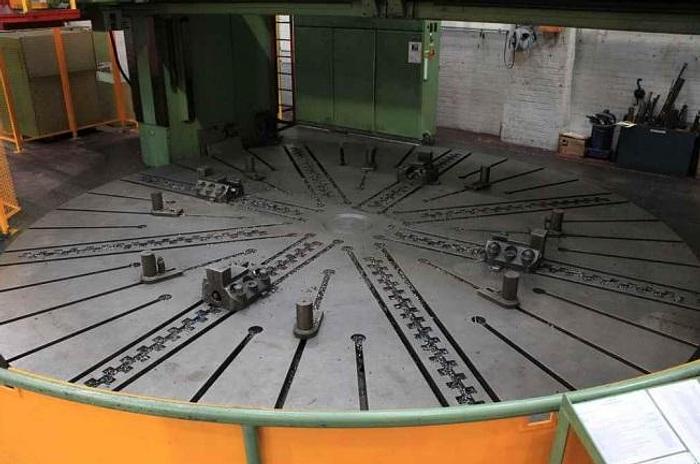 Used Lathe Vertical Turning Froriep