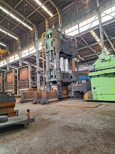 Used 6500 tons Press Forging Open Die Hydraulic HJM / Seonam