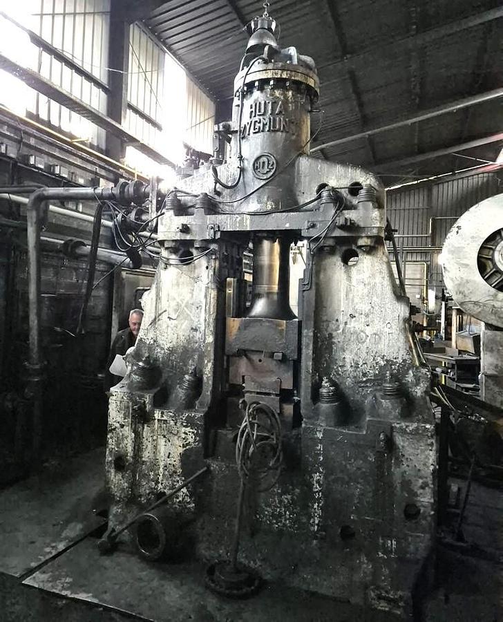 Used 1 tons Hammer Forging Pneumatic Huta MPM3150