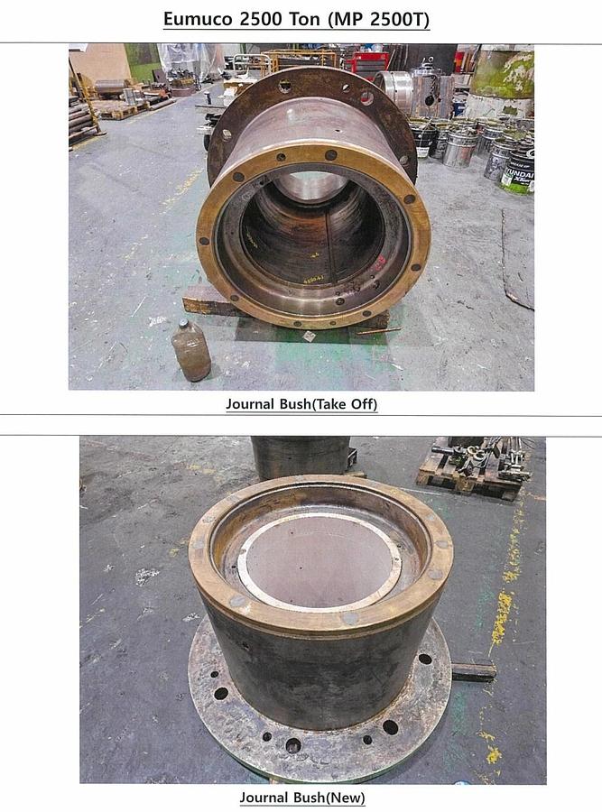 Used 2500 tons Press Hot Forging Eumuco MP2500