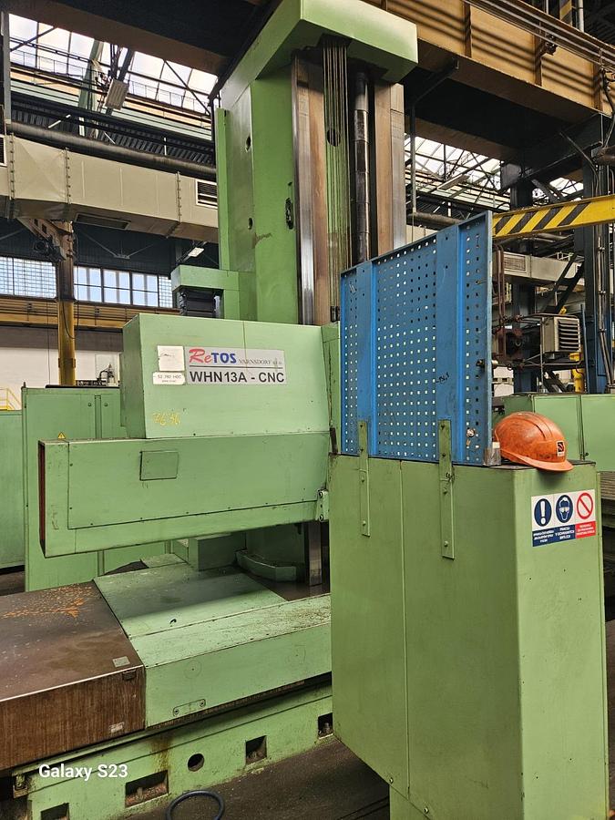 Used Borer Horizontal Table Type CNC Tos Varnsdorf WHN13A