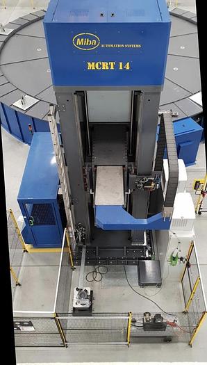 Used Lathe vertical Turning CNC Miba MCRT 14