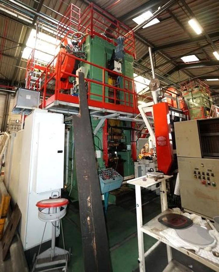 Used 2000 tons Press Knuckle Joint Coining Kieserling & Albrecht KKPR 2000/1000