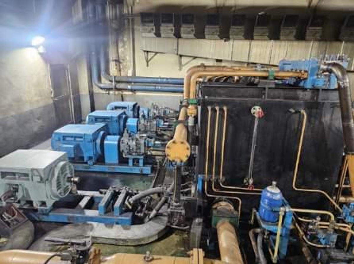 Used 8000 tons Press Forging Open Die Hydraulic United