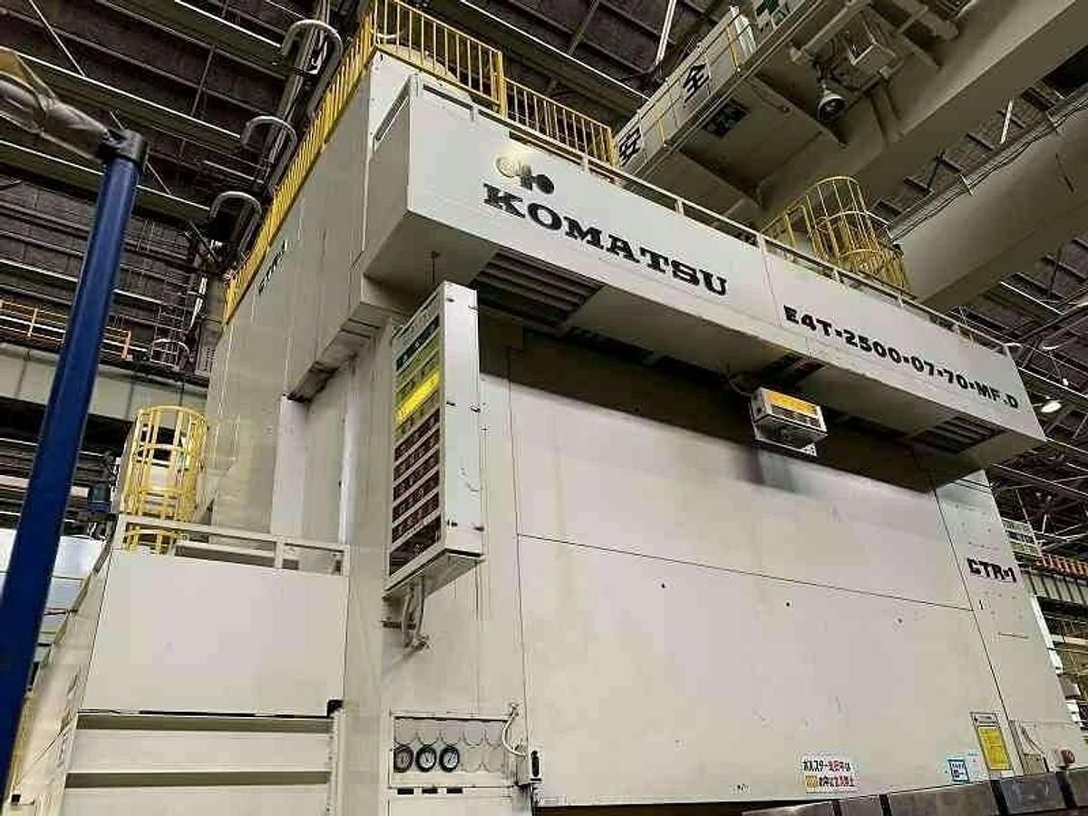 Used 2500 tons Press Transfer Mechanical Komatsu E4T-2500/07/70MF.D