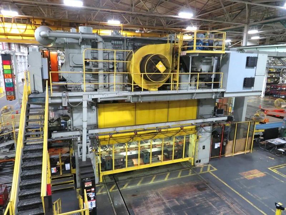 Used 2000 tons Press Transfer Mechanical Verson TL-SE4-2000