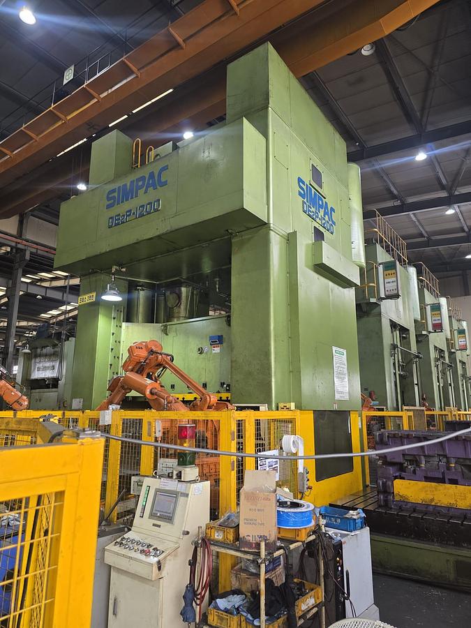 Used Sheet Stamping Line Mechanical KIA 800-500-400-400-400