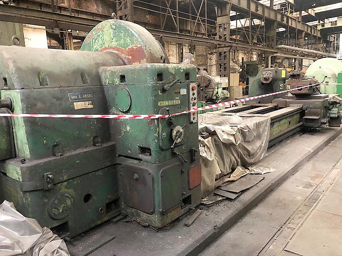 Used Lathe Heavy Duty Skoda SR1600/8000