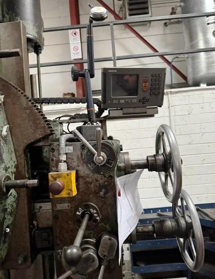 Used Lathe Vertical Turning Schiess