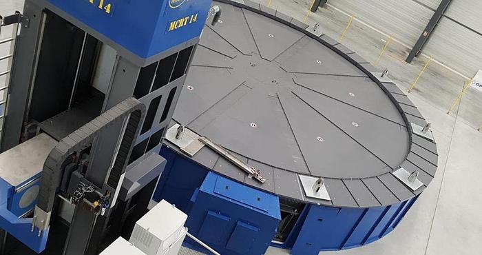 Used Lathe vertical Turning CNC Miba MCRT 14