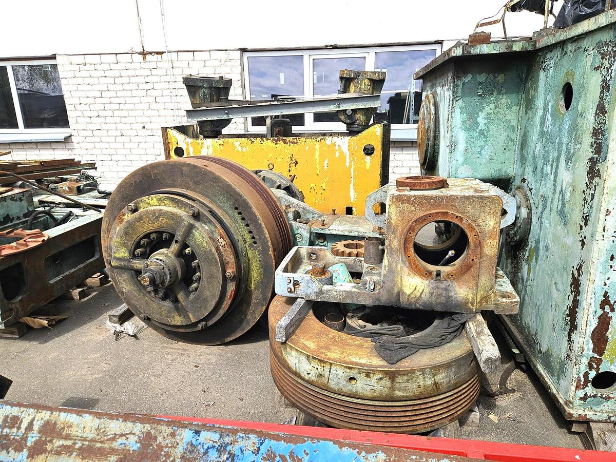 Used 500 tons Press Sheet Stamping Mechanical TMP Voronezh Russia K05-105