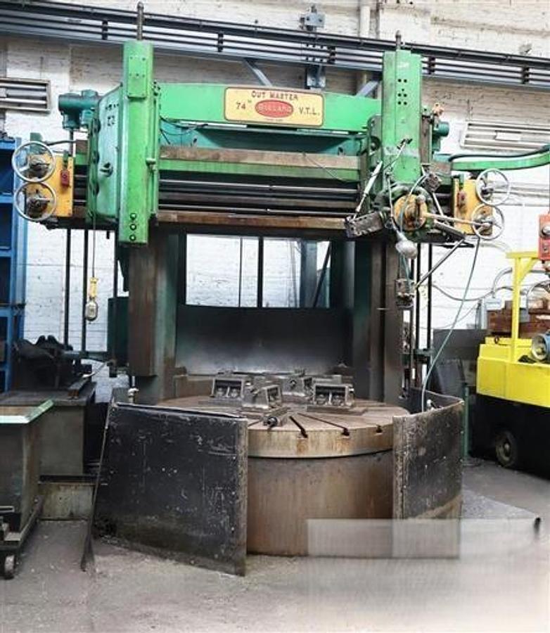 Used Lathe Vertical Turning Bullard 74-CutMaster