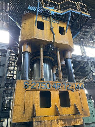 Refurbished Press Forging Open Die Hydraulic Bliss