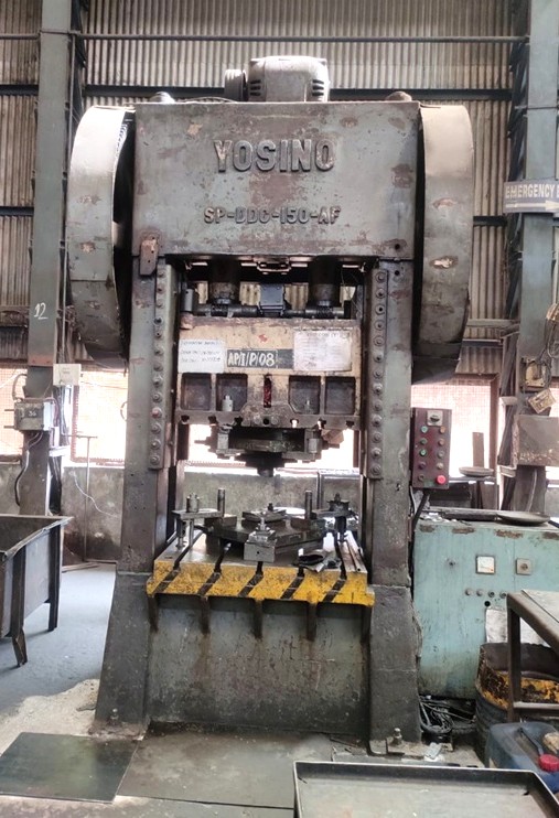Used 150 tons Press Sheet Stamping Mechanical Yosino SP-DDC-150-AF