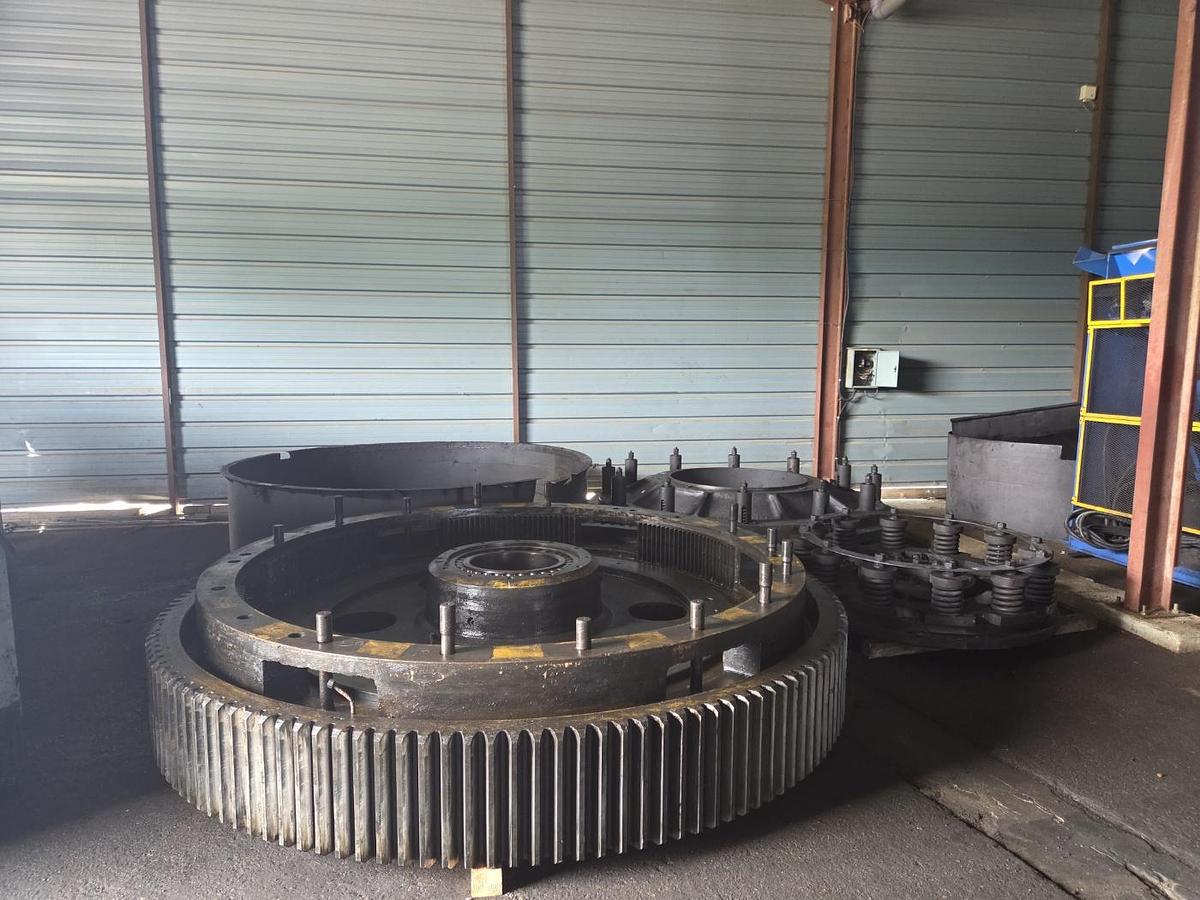Used 2500 tons Press Hot Forging TMP Voronezh K8544