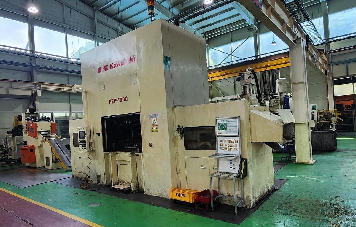 Used 1000 tons Press Fineblanking Mechanical Kawasaki