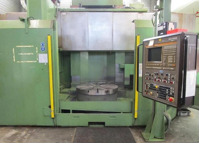 Used Lathe Vertical Turning CNC Schiess 16DS125