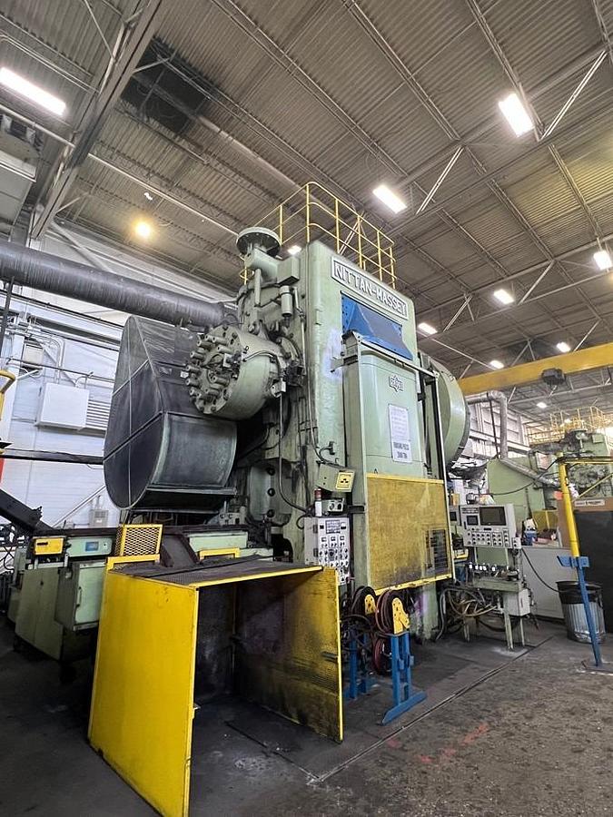 Used 1600 tons Press Hot Forging TMP Voronezh Russia KG8042