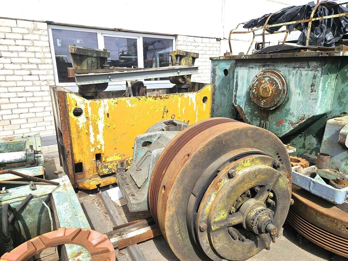 Used 500 tons Press Sheet Stamping Mechanical TMP Voronezh Russia K05-105