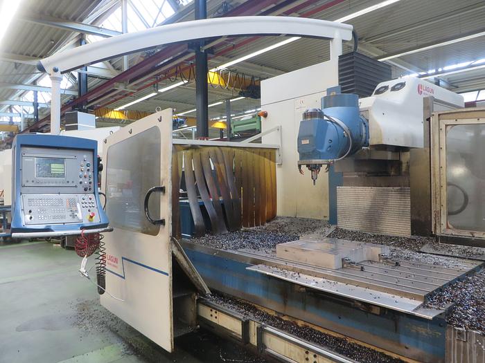 Used Milling Bed Type CNC Lagun GBM32