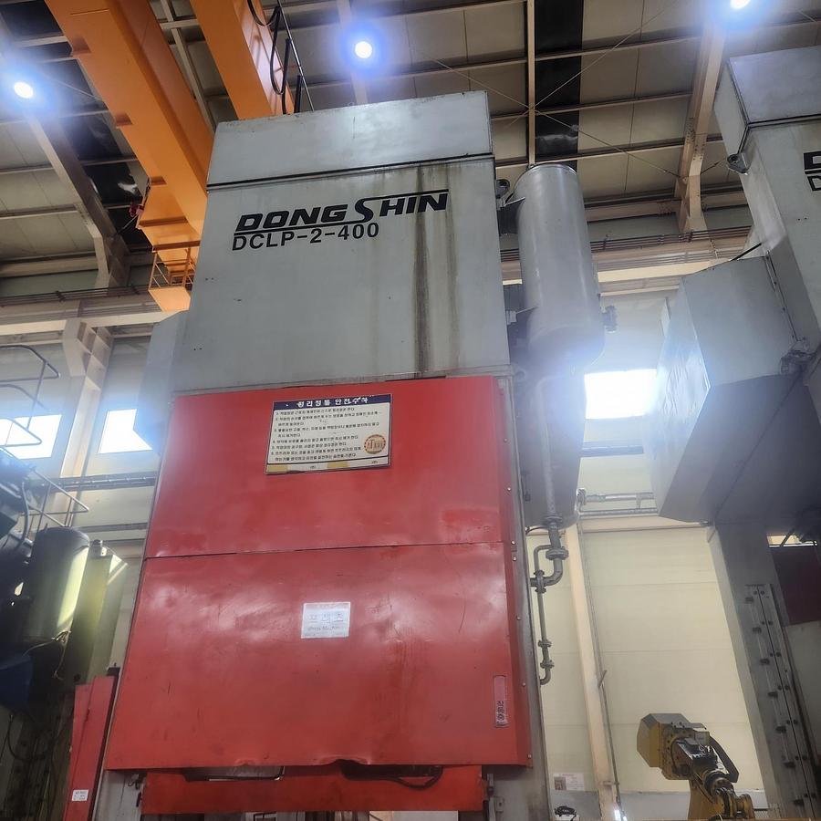Used Sheet Stamping Line Mechanical Dongshin 600T-400T-300T-300T