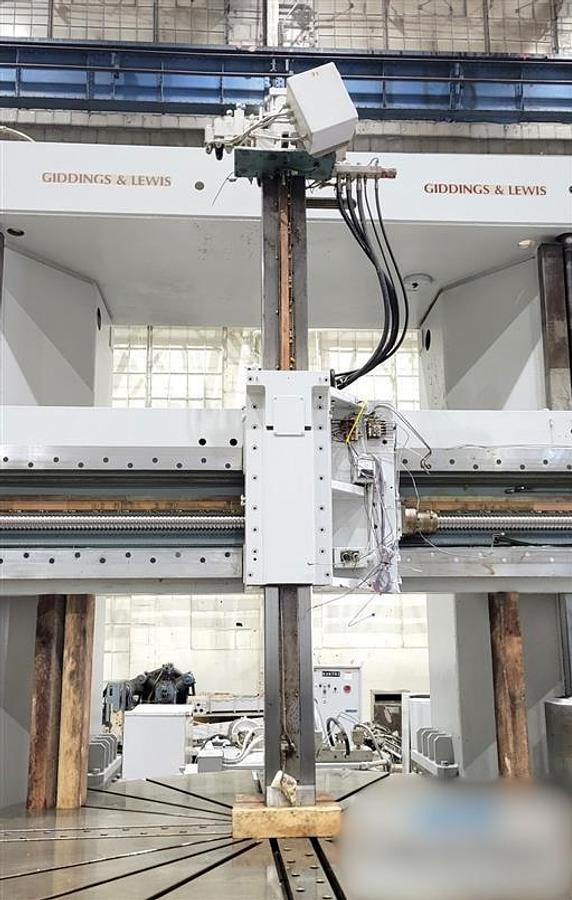 Used Lathe Vertical Turning CNC Giddings & Lewis VTC-2500