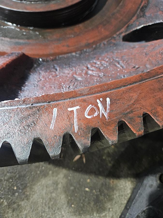Used 2500 tons Press Hot Forging TMP Voronezh K8544