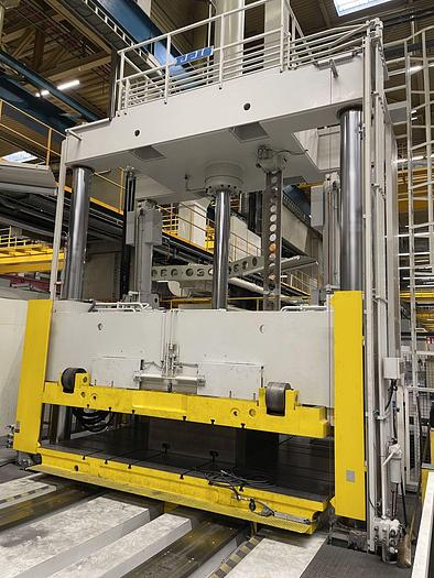 Used Press Die Spotting Hydraulic Reis TUS 400-250