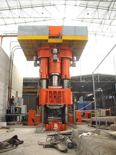 8500 tons Press Forging Open Die Hydraulic Hydromec HSF 8500-1650-500