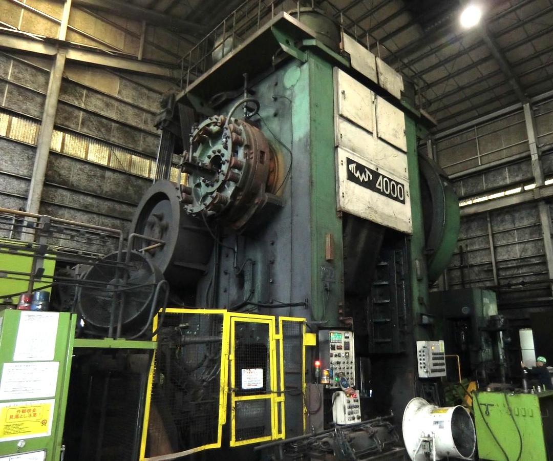 4000 tons Press Hot Forging TMP Voronezh Russia KB8546