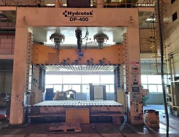Used Press Die Spotting Hydraulic Hydrotek DP-400