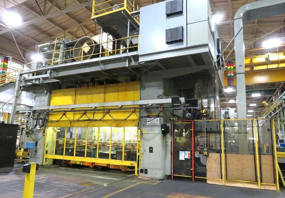 Used 2000 tons Press Transfer Mechanical Verson TL-SE4-2000