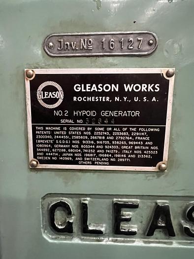 Used Gear Generator Spiral Bevel & Hypoid 102