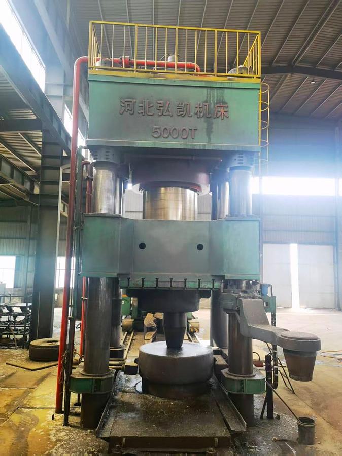 Used 5000 tons Press Forging Open Die Hydraulic Hongkai