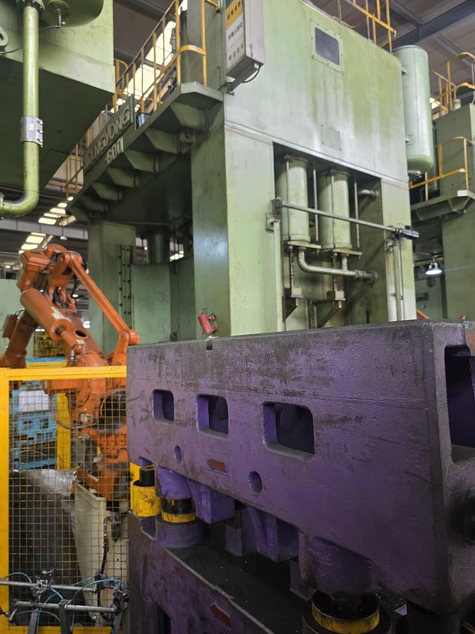 Used Sheet Stamping Line Mechanical KIA 800-500-400-400-400