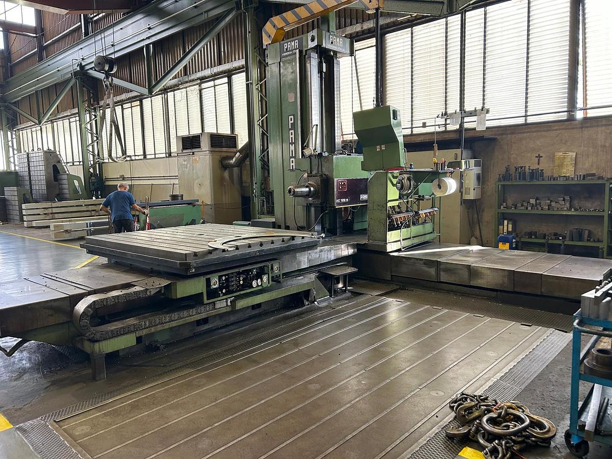 Used Borer Horizontal Floor Type CNC Pama