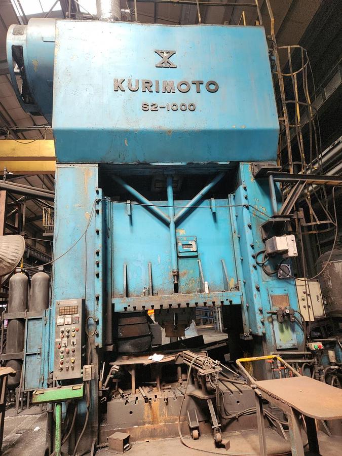 Used 1000 tons Press Trimming Kurimoto S21000