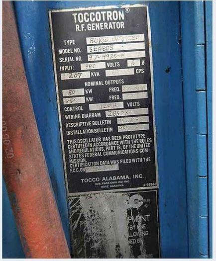 Used Upsetter WSHK100