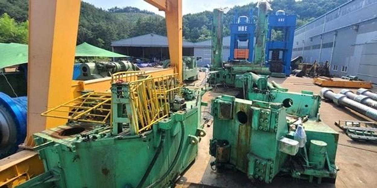 Used 2500 tons Press Forging Open Die Hydraulic JSW