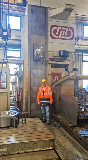 Used Borer Horizontal Floor Type CNC FPT Industrie SPA TNC530