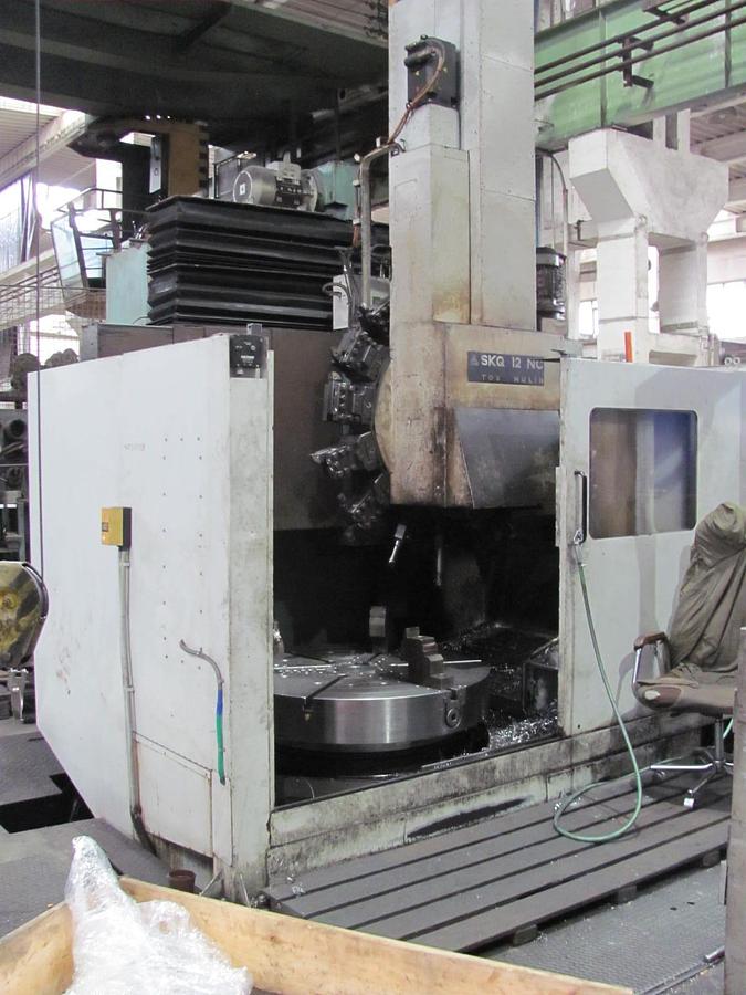 Used Lathe Vertical Turning CNC Tos SKQ12