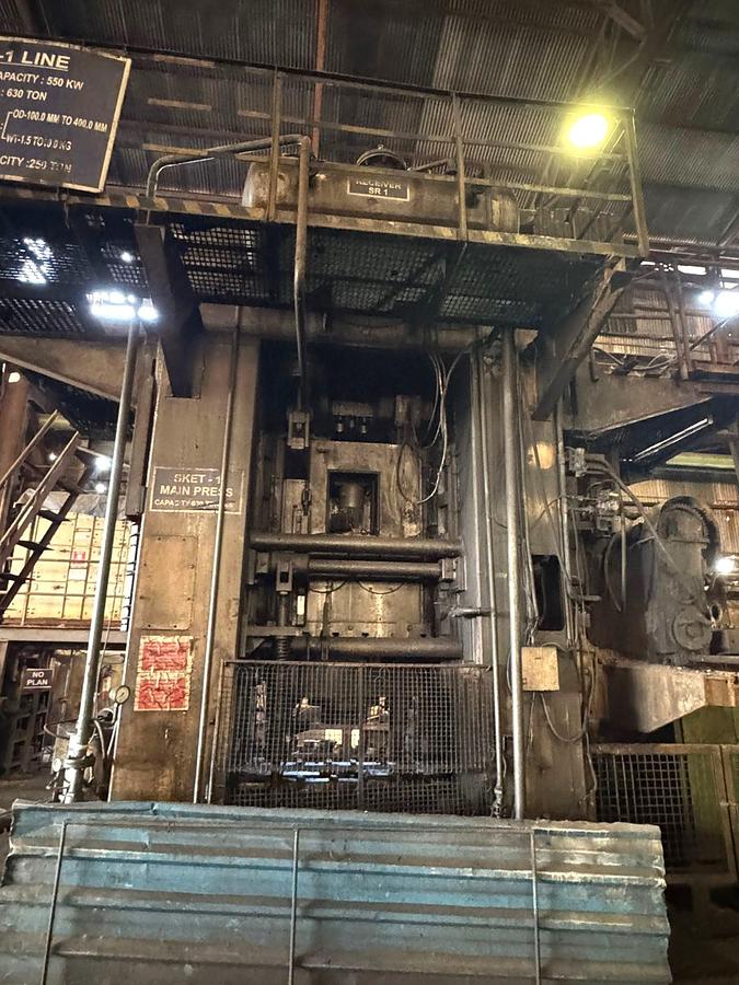 Used 630 tons Hot Forging Line Sket KFrWt600/K60034B