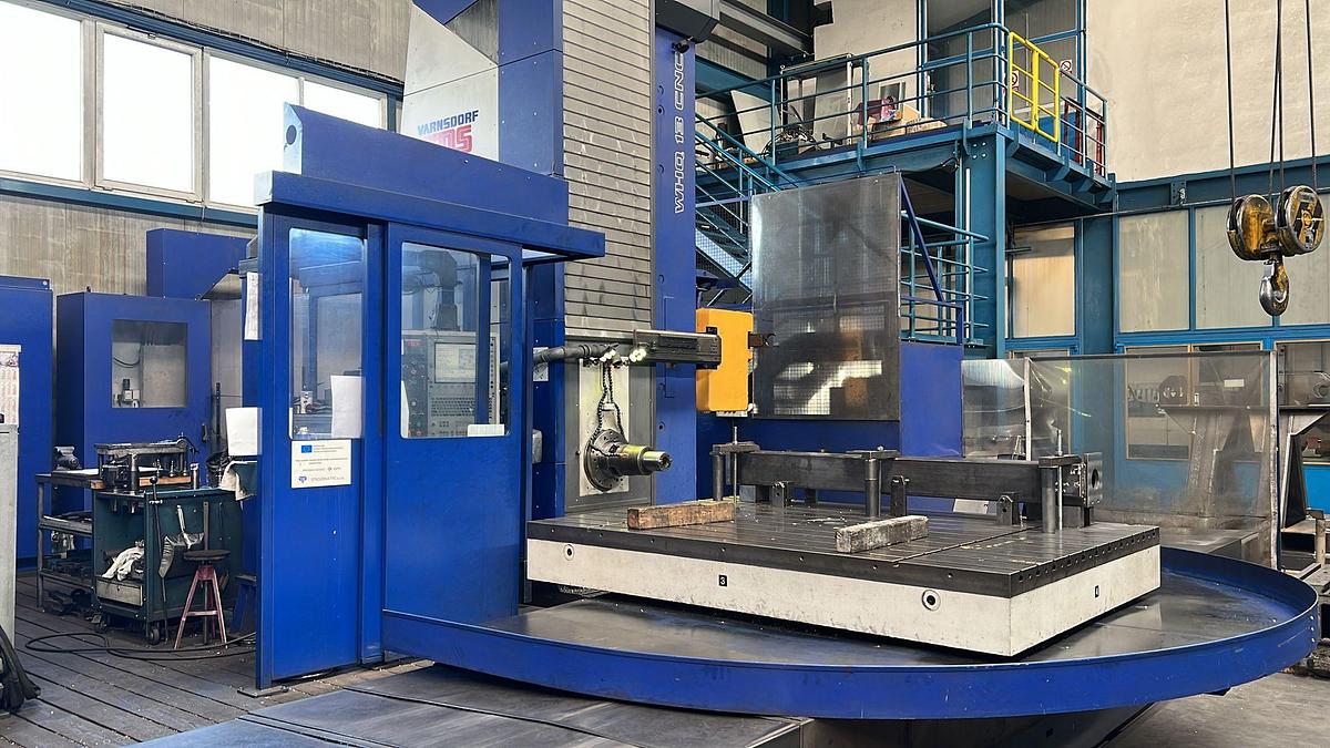 Used Borer Horizontal Table Type CNC Tos WHQ13