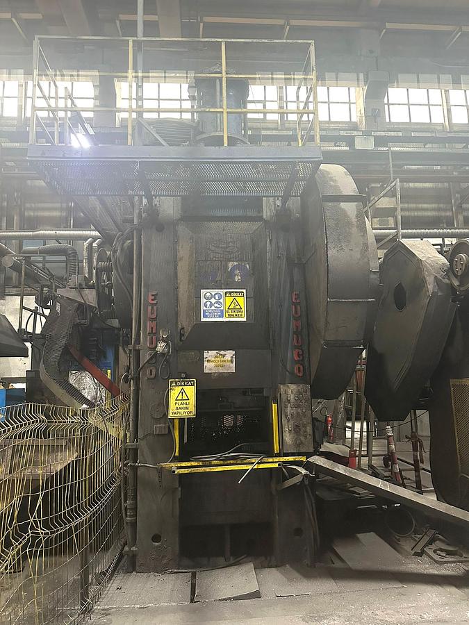 Used 1000 tons Press Hot Forging Eumuco